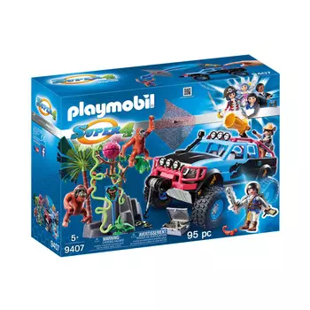 Playmobil Конструктор Монстр-грузовик с Алекс и Рок Брок