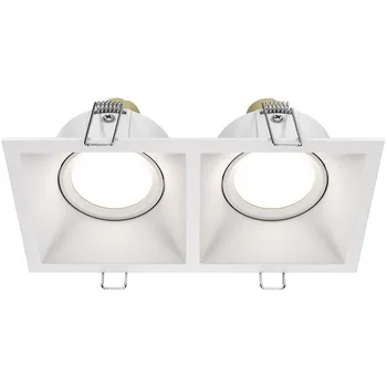 Встраиваемый светильник Dot GU10 2x50Вт Maytoni Technical DL029-2-02W