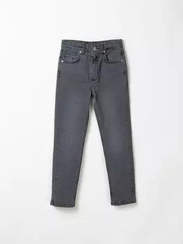 Джинсы slim fit "Серые" 7+