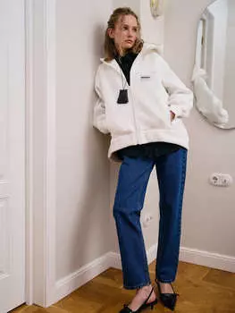 Джинсы Straight fit "Синие" женские