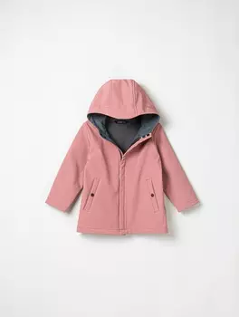 Парка Softshell демисезонная "Пепельная роза"