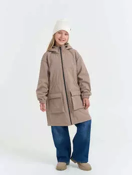 Парка Softshell "Кокос" удлиненная 7+