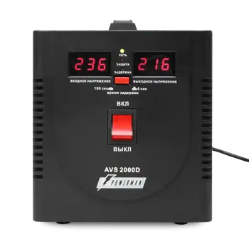 Стабилизатор напряжения POWERMAN AVS 2000D Black