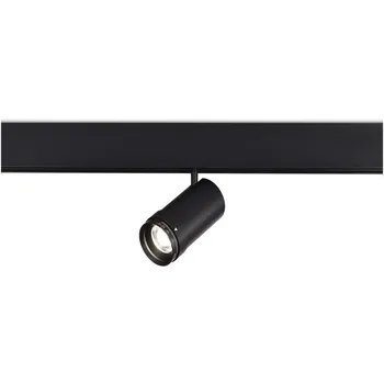 Магнитный трековый светильник ST Luce Skyline 48V ST357.446.12 ZOOM черный LED 1*12W
