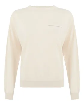 джемпер с отделкой металической нитью Peserico
