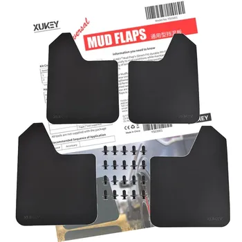 4x брызговики брызговики для Honda Civic Type RS EK9 EP3 C посылка FD2 FN2 Mugen RR RC GT FK2 FK8 GX Type-R 2pcs-set Black