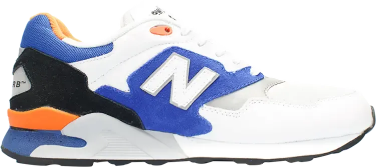 Кроссовки New Balance 878, белый/синий/оранжевый
