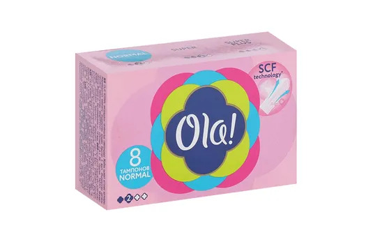 Тампоны Ола нормал, 8 шт, (2216)