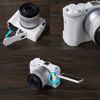 Чехол SmallRig Leather Half Case Kit для Canon R50 V Чёрный 5433