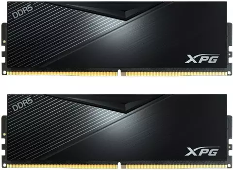 Модуль памяти DDR5 64GB (2*32GB) ADATA AX5U6400C3232G-DCLABK XPG LANCER PC5-51200 6400MHz CL32 1.4V