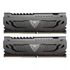 Модуль памяти DDR4 8GB (2*4GB) Patriot Memory PVS48G320C6K Viper Steel PC4-25600 3200MHz CL16 XMP радиатор 1.35V