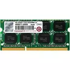 Модуль памяти SODIMM DDR3 4GB Transcend TS512MSK64W3N PC3-10600 1333MHz 2Rx8 CL9 1.35V