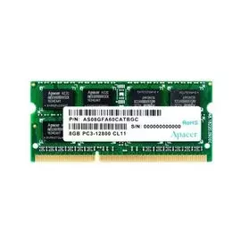 Модуль памяти SODIMM DDR3 8GB Apacer DS.08G2K.KAM (AS08GFA60CATBGC) PC3-12800 1600MHz 2Rx8 CL11 204-pin 1.5V