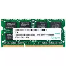 Модуль памяти SODIMM DDR3 8GB Apacer DS.08G2J.K9M 1333MHz Non-ECC 2Rx8 CL11 1,5V