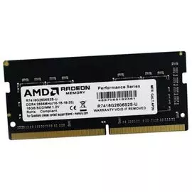 Модуль памяти SODIMM DDR4 16GB AMD R7416G2606S2S-U PC4-21300 2666MHz CL16 1.2V RTL