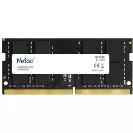 Модуль памяти SODIMM DDR4 16GB Netac NTBSD4N26SP-16 PC21300, 2666Mhz