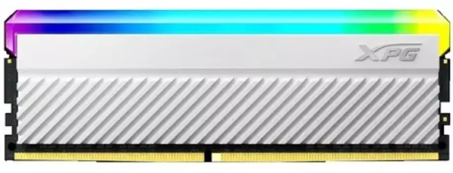 Модуль памяти DDR4 8GB ADATA AX4U41338G19J-CWHD45G Spectrix D45G RGB, 4133МГц, CL19, 1.45V, RTL