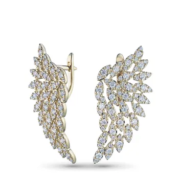 Серьги из желтого золота э0312сг07190050_white