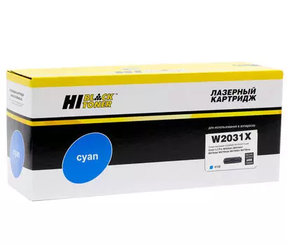 Картридж лазерный Hi-Black HB-W2031X (№415X/W2031X), голубой, 6000 страниц, совместимый для CLJ Pro M454dn/M479dw