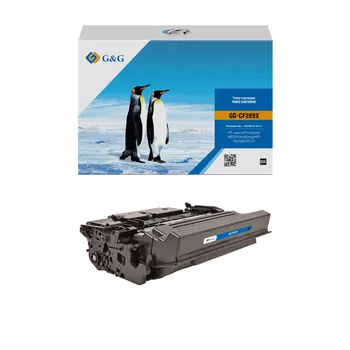 Картридж лазерный G&G GG-CF289X (№89X/CF289X), черный, 10000 страниц, совместимый для LJ M507/MFP M528