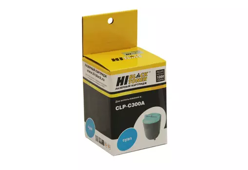 Картридж лазерный Hi-Black HB-CLP-C300A (CLP-C300A), голубой, 1000 страниц, совместимый для Samsung CLP-300/300N/CLX-2160/2160N/3160N/3160FN