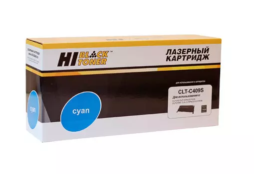 Картридж лазерный Hi-Black HB-CLT-C409S (CLT-C409S), голубой, 1000 страниц, совместимый для Samsung CLP-310/315/CLX-3170fn/3175