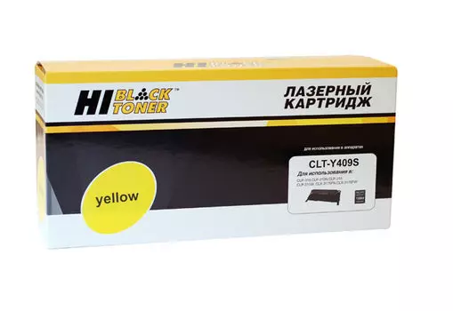Картридж лазерный Hi-Black HB-CLT-Y409S, желтый, 1000 страниц, совместимый для Samsung CLP-310/315/CLX-3170fn/3175