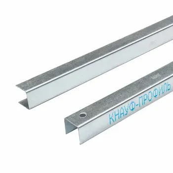 Профиль потолочный направляющий (ППН) Knauf 0.6 мм 28x27x3000 мм