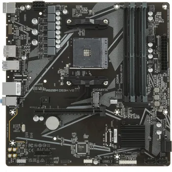 Материнская плата Gigabyte AMD A520 SAM4 (A520M DS3H V2 1.1)