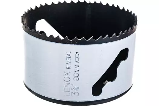 Коронка биметаллическая Lenox T2 54L 3 3/8 86мм 1/BX 3005454L