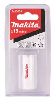Коронка биметаллическая Makita 19мм D-17005