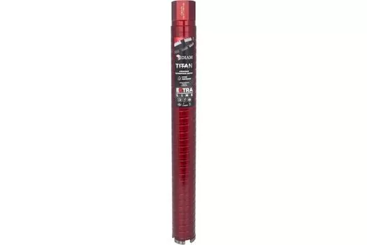Коронка алмазная Diam Titan Extra Line 52*450*1 1/4UNC (железобетон, бетон, кирпич, сухой рез) 313031