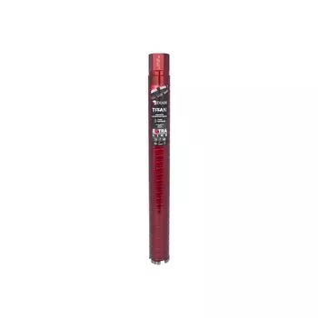 Коронка алмазная Diam Titan Extra Line 52*450*1 1/4UNC железобетон, бетон, кирпич, сухой рез 313031