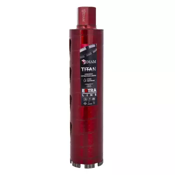 Коронка алмазная Diam Titan Extra Line 82*300*1 1/4UNC железобетон, бетон, кирпич, сухой рез 313025