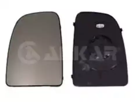стекло зеркала левое! с кроншт.выпукл.с подогр.\Citroen Jumper,Fiat Ducato,Peugeot Boxer 06>