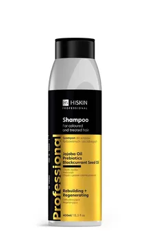 HISKIN Professional, Шампунь для окрашенных и окрашенных волос - восстановление и регенерация, 400 мл