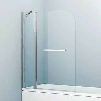 Шторка на ванну IDDIS Ray RAY6CS1i90 110х140, профиль глянцевый алюминий