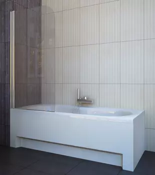 Шторка на ванну Koller Pool Waterfall Line QP93 L Chrome Clear