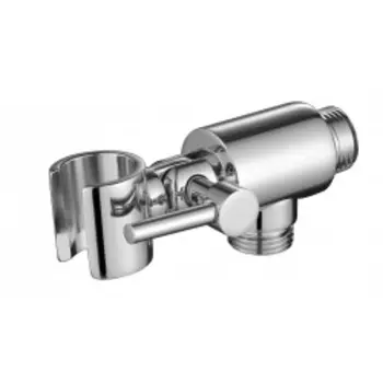 Шланговое подключение Kaiser 0051 Chrome с держателем и клапаном