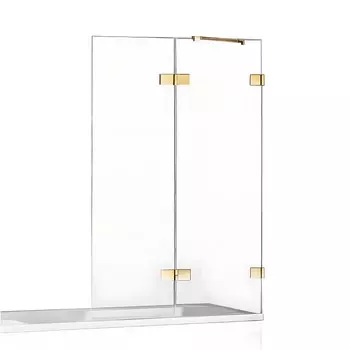 Шторка на ванну NEW TRENDY Avexa Gold EXK-2183