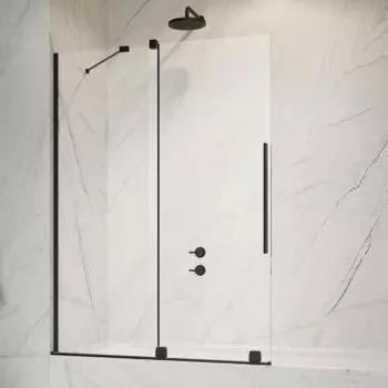 Шторка на ванну Radaway Furo Black PND II 180 L