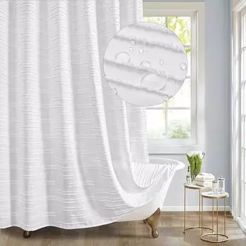 Штора для ванной Blonder Home Dash DAH21 180x200 белая