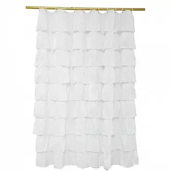Штора для ванной Carnation Home Fashions Beze BZE180W