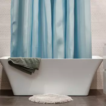 Штора для ванной Dasch Cascada Regina BT-JIT-BL001 200x180 голубая