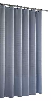 Штора для ванной Kassatex Parc East Bricks Slate Blue