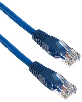 Кабель патч-корд U/UTP 5e кат. 0,3м. Exegate UTP-RJ45-RJ45-5e-0,3M-BL EX258667RUS синий