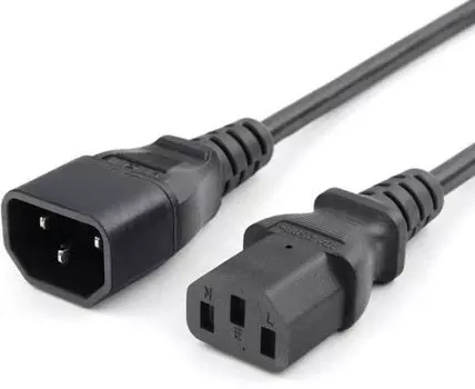 Кабель питания IEC-320-C13-IEC-320-C14, 10A, 220В, 5м, черный Power Cube (RPC-189BLPRO5)