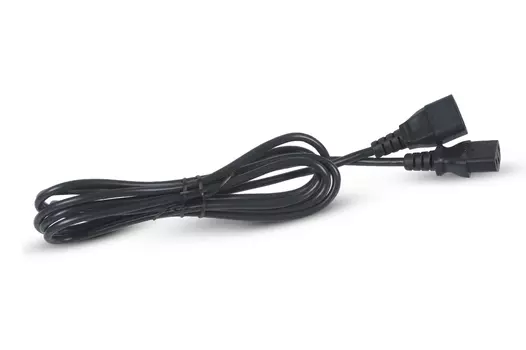 Кабель питания IEC-320-C13-IEC-320-C14, 10A, 3м, черный Cabeus (PC-189-VDE-1.0-3M)