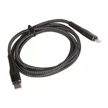 Кабель Lightning 8-pin(m)-USB Type-C(m), 3A, 1.2м, черный HOCO U64 (6931474708823)