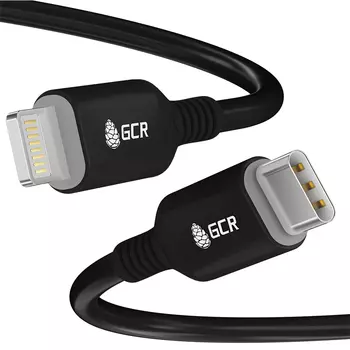 Кабель Lightning 8-pin-USB Type-C, MFi быстрая зарядка, 1м, белый Greenconnect Premium GCR-IPPD5 (GCR-53465)